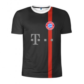 Мужская футболка 3D спортивная с принтом FC Bayern 2018 Original #4 в городе Новоалтайск, 100% полиэстер с улучшенными характеристиками | приталенный силуэт, круглая горловина, широкие плечи, сужается к линии бедра | bayern | bayern munchen | fc bayern | football | football club | sport | бавария | спорт | футбол | футбольный клуб