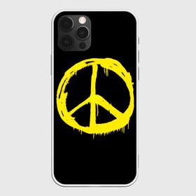 Чехол для iPhone 12 Pro Max с принтом Peace в городе Новоалтайск, Силикон |  | Тематика изображения на принте: peace | vppdgryphon | арт | краска | мирный | миролюбивый | пацифик | прикольные | хиппи | цветные