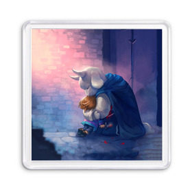 Магнит 55*55 с принтом Undertale в городе Новоалтайск, Пластик | Размер: 65*65 мм; Размер печати: 55*55 мм | Тематика изображения на принте: 