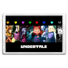 Магнит 45*70 с принтом Undertale в городе Новоалтайск, Пластик | Размер: 78*52 мм; Размер печати: 70*45 | Тематика изображения на принте: undertale