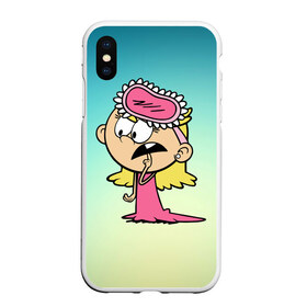 Чехол для iPhone XS Max матовый с принтом Мой шумный дом в городе Новоалтайск, Силикон | Область печати: задняя сторона чехла, без боковых панелей | the loud house | мой шумный дом