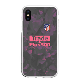 Чехол для iPhone XS Max матовый с принтом Atletico Madrid Original #8 в городе Новоалтайск, Силикон | Область печати: задняя сторона чехла, без боковых панелей | атлетико мадрид | полигоны | эмблема