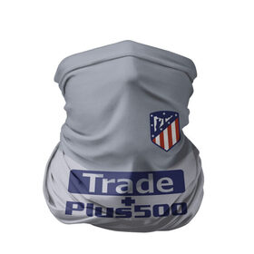 Бандана-труба 3D с принтом Atletico Madrid Original #9 в городе Новоалтайск, 100% полиэстер, ткань с особыми свойствами — Activecool | плотность 150‒180 г/м2; хорошо тянется, но сохраняет форму | 