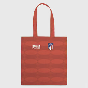 Сумка 3D повседневная с принтом Atletico Madrid Original #10 в городе Новоалтайск, 100% полиэстер | Плотность: 200 г/м2; Размер: 34×35 см; Высота лямок: 30 см | атлетико мадрид | эмблема