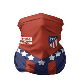 Бандана-труба 3D с принтом Atletico Madrid Original #11 в городе Новоалтайск, 100% полиэстер, ткань с особыми свойствами — Activecool | плотность 150‒180 г/м2; хорошо тянется, но сохраняет форму | атлетико мадрид | полосы | эмблема