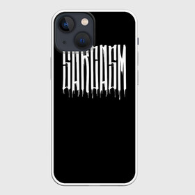 Чехол для iPhone 13 mini с принтом Сарказм в городе Новоалтайск,  |  | Тематика изображения на принте: calligraphy | fonts | lettering | sarcasm | script | каллиграфия | надпись | сарказм | шрифт
