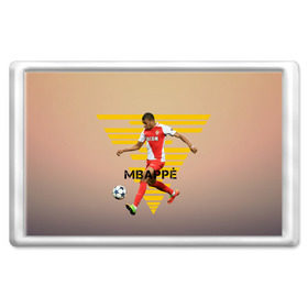 Магнит 45*70 с принтом Kylian Mbappe в городе Новоалтайск, Пластик | Размер: 78*52 мм; Размер печати: 70*45 | Тематика изображения на принте: kylian mbappe | monaco | килиан мбаппе | монако | футболист
