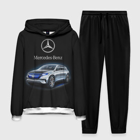 Мужской костюм 3D (с толстовкой) с принтом Mercedes Benz в городе Новоалтайск,  |  | kомпания производитель легковых автомобилей премиального класса | немецкое качество
