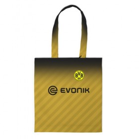 Сумка 3D повседневная с принтом FC Borussia 2018 Original #1 в городе Новоалтайск, 100% полиэстер | Плотность: 200 г/м2; Размер: 34×35 см; Высота лямок: 30 см | боруссия | дортмунд