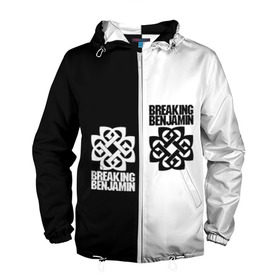 Мужская ветровка 3D с принтом Breaking Benjamin в городе Новоалтайск, 100% полиэстер | подол и капюшон оформлены резинкой с фиксаторами, два кармана без застежек по бокам, один потайной карман на груди | benjamin | breaking | альтернативная | альтернативный | американская | бенджамин | бернли | брейкинг | группа | метал | музыка | ню | нюметал | песни | постгранж | рок | хард | хардрок
