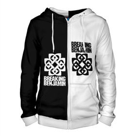 Мужская толстовка 3D на молнии с принтом Breaking Benjamin в городе Новоалтайск, 100% полиэстер | длина до линии бедра, манжеты и пояс оформлены мягкой тканевой резинкой, двухслойный капюшон со шнурком для регулировки, спереди молния, по бокам два кармана | benjamin | breaking | альтернативная | альтернативный | американская | бенджамин | бернли | брейкинг | группа | метал | музыка | ню | нюметал | песни | постгранж | рок | хард | хардрок