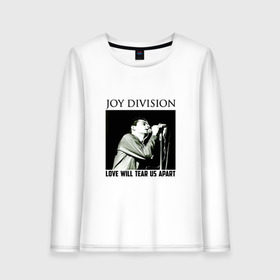 Женский лонгслив хлопок с принтом LOVE WILL TEAR US APART в городе Новоалтайск, 100% хлопок |  | division | joy | бернард самнер | восьмидесятых | готик | группа | дарквэйв | джой | дивижн | иэн кёртис | музыка | музыканты | панк | панкрок | питер хук | пост | постпанк | рок | стивен моррис