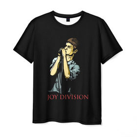Мужская футболка 3D с принтом Joy Division в городе Новоалтайск, 100% полиэфир | прямой крой, круглый вырез горловины, длина до линии бедер | division | joy | бернард самнер | восьмидесятых | готик | группа | дарквэйв | джой | дивижн | иэн кёртис | музыка | музыканты | панк | панкрок | питер хук | пост | постпанк | рок | стивен моррис