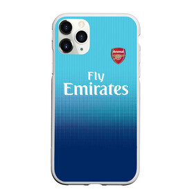 Чехол для iPhone 11 Pro матовый с принтом Арсенал Форма Гостевая 17 18 в городе Новоалтайск, Силикон |  | alexis | arsenal | england | gooners | henry | london | ozil | sanchez | алексис | англия | анри | арсенал | канониры | лондон | озил | санчес | футбольная форма | футбольный клуб
