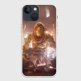 Чехол для iPhone 13 mini с принтом Styx в городе Новоалтайск,  |  | goblin | master of shadows | shards of darkness | stealth | styx | акенаш | гоблин | мастер теней | осколки тьмы | стелс | стикс