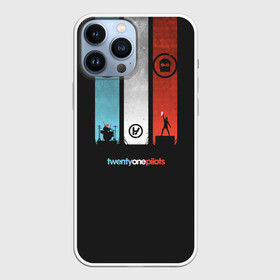 Чехол для iPhone 13 Pro Max с принтом Twenty One Pilots в городе Новоалтайск,  |  | Тематика изображения на принте: regional at best | группа | крис салих | логотип | металл | мэйнстрим | ник томас | рок | тайлер джозеф | тяжелый | хард | я люблю