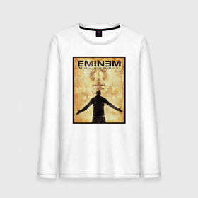 Мужской лонгслив хлопок с принтом EMINEM в городе Новоалтайск, 100% хлопок |  | lp | marshall bruce mathers iii | rap | маршал брюс мэзерс третий | мезерс третий | реп | рэп | рэпер | эминем | эминэм
