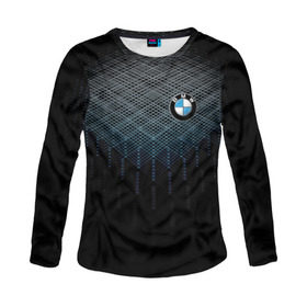 Женский лонгслив 3D с принтом BMW 2018 Line pattern в городе Новоалтайск, 100% полиэстер | длинные рукава, круглый вырез горловины, полуприлегающий силуэт | bmw | bmw motorsport | bmw performance | carbon | m | motorsport | performance | sport | бмв | карбон | моторспорт | спорт