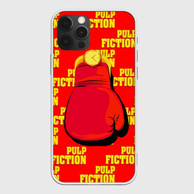 Чехол для iPhone 12 Pro Max с принтом Криминальное чтиво в городе Новоалтайск, Силикон |  | pulp fiction | бокс | золотые часы | перчатка