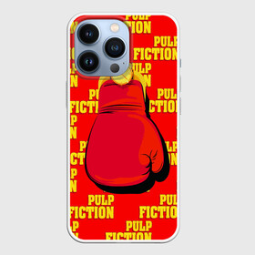 Чехол для iPhone 13 Pro с принтом Криминальное чтиво в городе Новоалтайск,  |  | Тематика изображения на принте: pulp fiction | бокс | золотые часы | перчатка