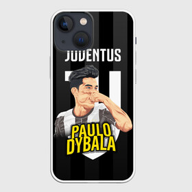 Чехол для iPhone 13 mini с принтом Пауло Дибала Ювентус в городе Новоалтайск,  |  | dibala | dybala | juve | juventus | juvi | kit | russia | world cup | бонусная | гостевая | дибала | домашняя | италия | футбол | чемпионат мира | юве | ювентус | юви
