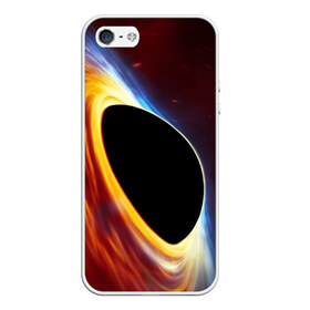 Чехол для iPhone 5/5S матовый с принтом Black planet в городе Новоалтайск, Силикон | Область печати: задняя сторона чехла, без боковых панелей | black hole | planet | space | астрономия | вселенная | звёзды | космос | млечный путь | планета | чёрная дыра