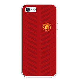 Чехол для iPhone 5/5S матовый с принтом Manchester United Creative #1 в городе Новоалтайск, Силикон | Область печати: задняя сторона чехла, без боковых панелей | emirates | fc | manchester united | абстракция | геометрия | зож | клуб | линии | манчестер юнайтед | модные | мяч | россии | спорт | спортивные | стиль | тренды | футбол | футбольный клуб | экстрим | эмблема