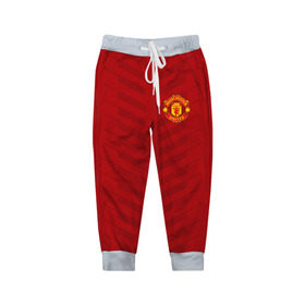 Детские брюки 3D с принтом Manchester United Creative #1 в городе Новоалтайск, 100% полиэстер | манжеты по низу, эластичный пояс регулируется шнурком, по бокам два кармана без застежек, внутренняя часть кармана из мелкой сетки | emirates | fc | manchester united | абстракция | геометрия | зож | клуб | линии | манчестер юнайтед | модные | мяч | россии | спорт | спортивные | стиль | тренды | футбол | футбольный клуб | экстрим | эмблема