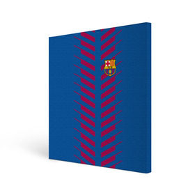 Холст квадратный с принтом FC Barcelona 2018 Creative в городе Новоалтайск, 100% ПВХ |  | Тематика изображения на принте: fc | fc barcelona | fcb | барселона | мяч | спорт | футбол | футбольный клуб
