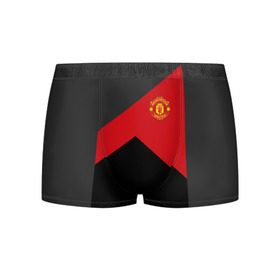 Мужские трусы 3D с принтом Manchester United 2018 #19 в городе Новоалтайск, 50% хлопок, 50% полиэстер | классическая посадка, на поясе мягкая тканевая резинка | emirates | fc | manchester united | абстракция | геометрия | зож | клуб | линии | манчестер юнайтед | модные | мяч | россии | спорт | спортивные | стиль | тренды | футбол | футбольный клуб | экстрим | эмблема
