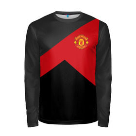 Мужской лонгслив 3D с принтом Manchester United 2018 #19 в городе Новоалтайск, 100% полиэстер | длинные рукава, круглый вырез горловины, полуприлегающий силуэт | emirates | fc | manchester united | абстракция | геометрия | зож | клуб | линии | манчестер юнайтед | модные | мяч | россии | спорт | спортивные | стиль | тренды | футбол | футбольный клуб | экстрим | эмблема