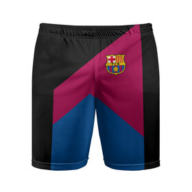 Мужские шорты 3D спортивные с принтом FC Barcelona #9 в городе Новоалтайск,  |  | fc | fc barcelona | fcb | fly emirates | ronaldo | абстракция | барселона | геометрия | зож | клуб | линии | месси | модные | мяч | реал мадрид | спорт | спортивные | тренды | футбол | футбольный клуб | эмблема