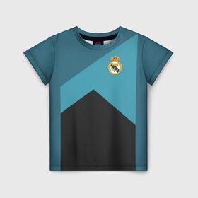 Детская футболка 3D с принтом Real Madrid 2018 #11 в городе Новоалтайск, 100% гипоаллергенный полиэфир | прямой крой, круглый вырез горловины, длина до линии бедер, чуть спущенное плечо, ткань немного тянется | fc | football | football club | real madrid | sport | реал мадрид | спорт | спортивные | униформа | фирменные цвета | фк | футбол | футбольный клуб