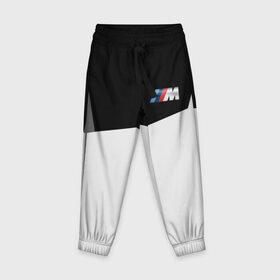 Детские брюки 3D с принтом BMW 2018 SportWear #5 в городе Новоалтайск, 100% полиэстер | манжеты по низу, эластичный пояс регулируется шнурком, по бокам два кармана без застежек, внутренняя часть кармана из мелкой сетки | Тематика изображения на принте: bmw | автомобиль | автомобильные | бмв | машины