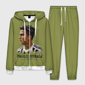 Мужской костюм 3D с принтом Paulo Dybala Juventus FC в городе Новоалтайск, 100% полиэстер | Манжеты и пояс оформлены тканевой резинкой, двухслойный капюшон со шнурком для регулировки, карманы спереди | dibala | dybala | juve | juventus | juvi | kit | russia | world cup | бонусная | гостевая | дибала | домашняя | италия | футбол | чемпионат мира | юве | ювентус | юви