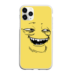 Чехол для iPhone 11 Pro матовый с принтом Yoba в городе Новоалтайск, Силикон |  | yoba | ехидный блинчик | имиджборды | колобок | мемы | пека фейс