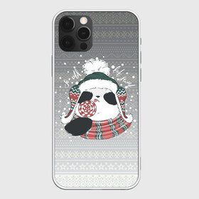 Чехол для iPhone 12 Pro Max с принтом So cold but sweet в городе Новоалтайск, Силикон |  | Тематика изображения на принте: зима | новый год | панда | подарок | рождество