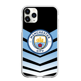Чехол для iPhone 11 Pro Max матовый с принтом Manchester city 2018 Arrow в городе Новоалтайск, Силикон |  | Тематика изображения на принте: fc | manchester city | манчестер сити | спорт | спортивные | футбол | футбольный клуб
