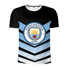 Мужская футболка 3D спортивная с принтом Manchester city 2018 Arrow в городе Новоалтайск, 100% полиэстер с улучшенными характеристиками | приталенный силуэт, круглая горловина, широкие плечи, сужается к линии бедра | Тематика изображения на принте: fc | manchester city | манчестер сити | спорт | спортивные | футбол | футбольный клуб