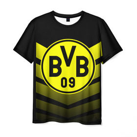 Мужская футболка 3D с принтом FC Borussia 2018 Original #15 в городе Новоалтайск, 100% полиэфир | прямой крой, круглый вырез горловины, длина до линии бедер | боруссия | дортмунд