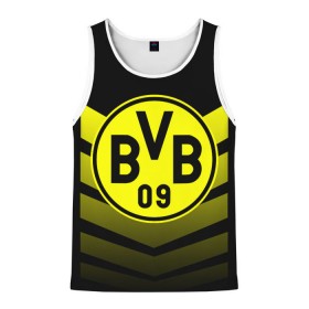 Мужская майка 3D с принтом FC Borussia 2018 Original #15 в городе Новоалтайск, 100% полиэстер | круглая горловина, приталенный силуэт, длина до линии бедра. Пройма и горловина окантованы тонкой бейкой | боруссия | дортмунд