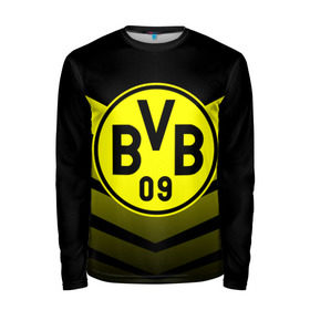 Мужской лонгслив 3D с принтом FC Borussia 2018 Original #15 в городе Новоалтайск, 100% полиэстер | длинные рукава, круглый вырез горловины, полуприлегающий силуэт | боруссия | дортмунд