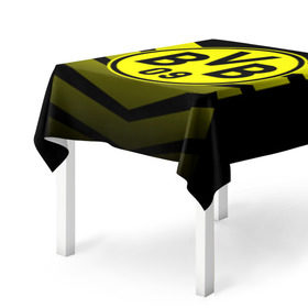 Скатерть 3D с принтом FC Borussia 2018 Original #15 в городе Новоалтайск, 100% полиэстер (ткань не мнется и не растягивается) | Размер: 150*150 см | боруссия | дортмунд