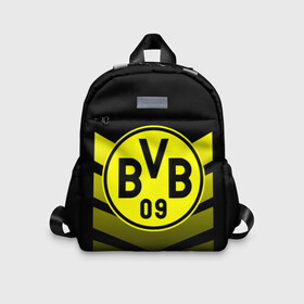 Детский рюкзак 3D с принтом FC Borussia 2018 Original #15 в городе Новоалтайск, 100% полиэстер | лямки с регулируемой длиной, сверху петелька, чтобы рюкзак можно было повесить на вешалку. Основное отделение закрывается на молнию, как и внешний карман. Внутри дополнительный карман. По бокам два дополнительных кармашка | боруссия | дортмунд