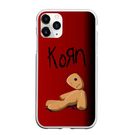 Чехол для iPhone 11 Pro матовый с принтом Korn в городе Новоалтайск, Силикон |  | Тематика изображения на принте: korn | koяn | альтернативный | арвизу | гранж | грув | группа | дэвис | корн | коян | лузье | манки | метал | музыка | нюметал | панк | песни | рок | уэлч | филди | филипп | хэд | шаффер