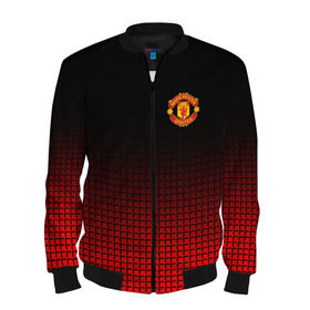 Мужской бомбер 3D с принтом Manchester United 2018 #22 в городе Новоалтайск, 100% полиэстер | застегивается на молнию, по бокам два кармана без застежек, по низу бомбера и на воротнике - эластичная резинка | emirates | fc | manchester united | абстракция | геометрия | зож | клуб | линии | манчестер юнайтед | модные | мяч | россии | спорт | спортивные | стиль | тренды | футбол | футбольный клуб | экстрим | эмблема