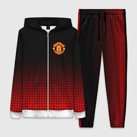 Женский костюм 3D с принтом МАНЧЕСТЕР ЮНАЙТЕД | FCMU | MANCHESTER UNITED в городе Новоалтайск,  |  | emirates | fc | manchester united | абстракция | геометрия | зож | клуб | линии | манчестер юнайтед | модные | мяч | россии | спорт | спортивные | стиль | тренды | футбол | футбольный клуб | экстрим | эмблема