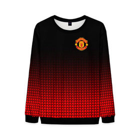 Мужской свитшот 3D с принтом Manchester United 2018 #22 в городе Новоалтайск, 100% полиэстер с мягким внутренним слоем | круглый вырез горловины, мягкая резинка на манжетах и поясе, свободная посадка по фигуре | emirates | fc | manchester united | абстракция | геометрия | зож | клуб | линии | манчестер юнайтед | модные | мяч | россии | спорт | спортивные | стиль | тренды | футбол | футбольный клуб | экстрим | эмблема