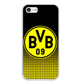 Чехол для iPhone 5/5S матовый с принтом FC Borussia 2018 Original #1 в городе Новоалтайск, Силикон | Область печати: задняя сторона чехла, без боковых панелей | Тематика изображения на принте: боруссия | дортмунд