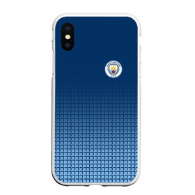 Чехол для iPhone XS Max матовый с принтом Manchester city 2018 #9 в городе Новоалтайск, Силикон | Область печати: задняя сторона чехла, без боковых панелей | Тематика изображения на принте: fc | manchester city | манчестер сити | спорт | спортивные | футбол | футбольный клуб